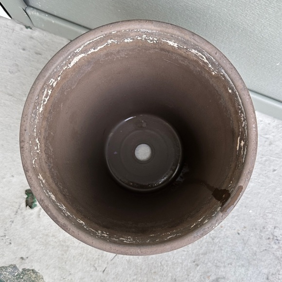 Dark Basalt Clay Standard Flower Pot Planter - Picture 6 of 14